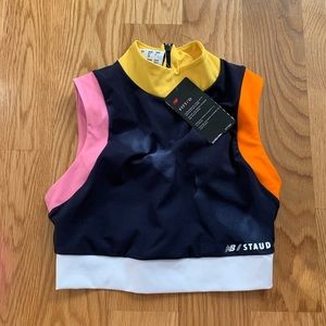 New Balance x Staud Performance Crop Top